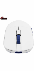 Royal Kludge Herní myš M30 bílá modrá PAW 33111K