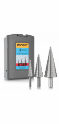 BOSCH sada 3 stupňovitých vrtáků HSS 4-30 mm, 4-12, 4-20, 6-30 mm