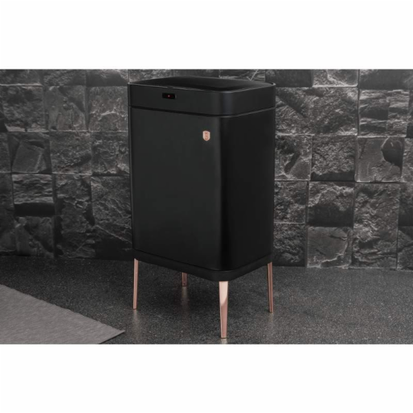 Koš odpadkový se senzorovým otvíráním  60 l Black Rose Co...