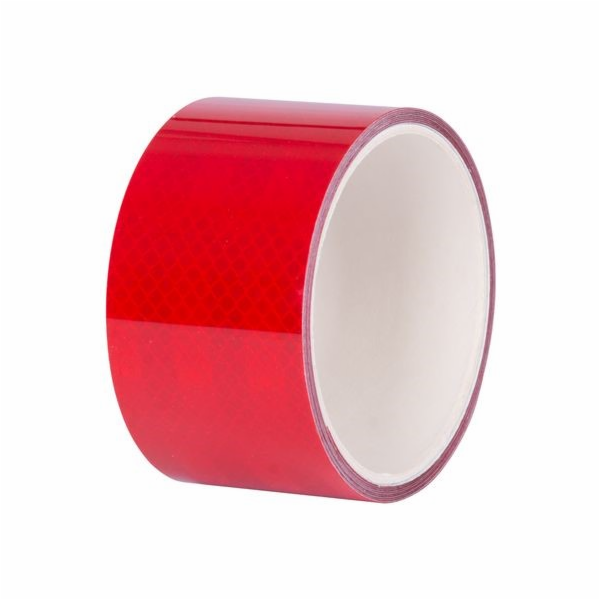Páska samolepící reflexní 50 mmx2 m červená extra viditelná
