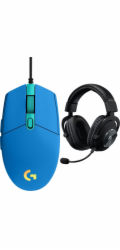 Logitech Myš G102 Lightsync (910-005801) + G Pro X černá (981-000818)