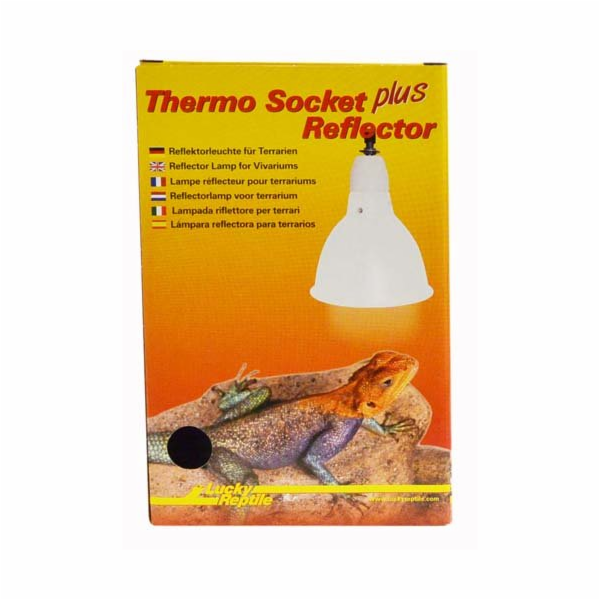 Lucky Reptile Thermo Socket plus Reflector Malý bílý, V.1...