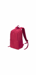 DICOTA Eco Backpack Scale - Batoh na notebook - 13" - 15.6" - červená