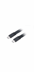 AKASA kabel PROSLIM, USB 3.1 Gen2 Type-C na Type-C, 10Gbps, 4K, Fast Charge 3A/5V, 1M