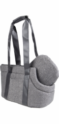 Flamingo Taška pro psa cestovní šedá DANIRA 50x24x26cm