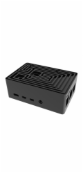 AKASA case Maze Pro, pro Raspberry Pi 4, hliník, černá