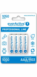 EverActive Professional Line AAA / R03 1050mAh baterie 4 ks.