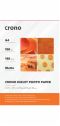 Crono PHPM4A, fotopapír matný, A4, 180g, 100ks