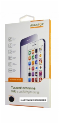 Aligator ochranné sklo PRINT Samsung A40, černá