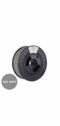 Tisková struna (filament) C-TECH PREMIUM LINE, PLA, šedý hliník, RAL9007, 1,75mm, 1kg