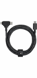 Native Union Kabel USB-C - USB-C + Lightning 1,8 m černý (BELT-CCL-COS-NP)