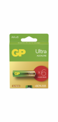 GP Alkalická baterie ULTRA AA (LR6)- 6ks