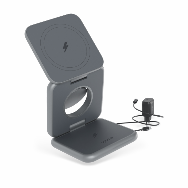 Epico Mag+ skládací bezdrátová nabíječka s podporou MagSa...