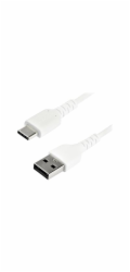 StarTech Kabel USB-A na USB-C 2m bílý (RUSB2AC2MW)