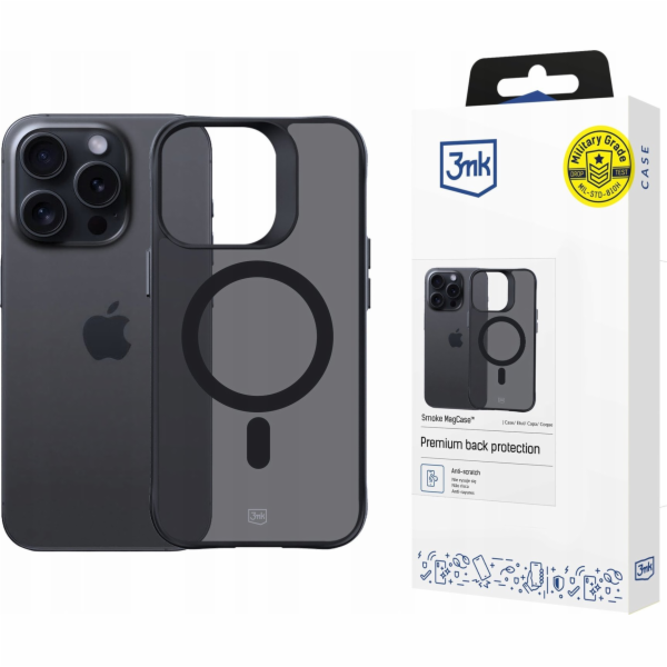 3mk ochranný kryt Smoke MagCase pro Apple iPhone 13 Pro