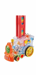 Vzdělávací hračka Domino Train MX0427071