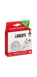 Bialetti Ricambi 3 Ersatz- dichtungen +1 Filter 2 Tassen