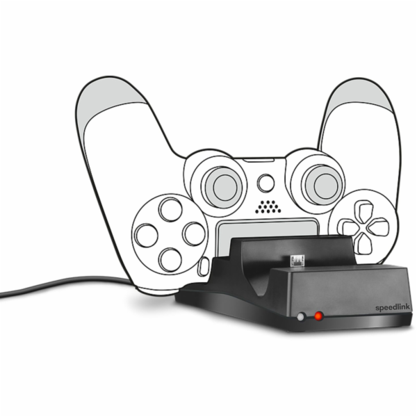 Speedlink Nabíječka JAZZ USB pro PS4 (SL-450000-BK)