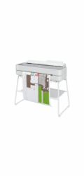 HP DesignJet Studio - Steel Edition - 24" tisk na velký formát - barva - tryskový - 279 x 610 mm, Role (61 cm x 45,7 m) - 2400 x 1200 dpi - až 0.43 min/str. (mono) / až 0.43 min/str. (barevný) - USB 2