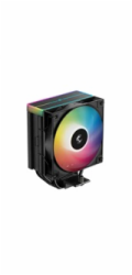 DEEPCOOL chladič AG400 ARGB V2 / 120mm fan ARGB / 4x heatpipes / PWM / pro Intel i AMD / černý