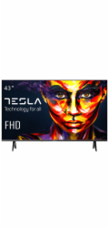 Televize Tesla, 43E635BFS, smart, FHD, Android 11. 43" (109 cm), DVB-T/T2/C/S/S2, Bluetooth, Wi-Fi, 90 W