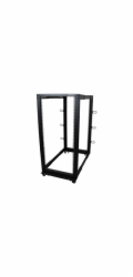 Startech 25U 19" Open Frame Server Rack, 4 Post Adjustable Depth 22-40" Mobile, Free Standing Rolling Network/Computer Equipment Data Rack, Dell PowerEdge, HP ProLiant ThinkServer - Adjustable Server 