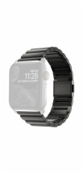 Nomad řemínek pro Apple Watch 44-49 mm - Steel Band/Graphite Hardware