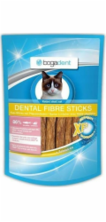 BOGAR Bogadent Dental fibre sticks Salmon - pamlsek pro kočky - 50g