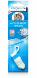BOGAR Bogadent® Anti-plaque finger - nástavec na prst na odstraňování zubního plaku pro kočky – 1 ks
