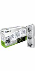 Palit Grafická karta GeForce RTX 5070 WHITE OC 12GB GDDR7 192bit 3DP/HDMI