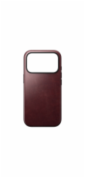 Nomad kryt Modern Leather Case MagSafe Horween pre iPhone 17 Pro - Burgundy Chromexcel