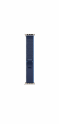 Apple Řemínek Trail v modré/světle modré barvě pro pouzdro 49 mm - velikost M/L - prvky z přírodního titanu