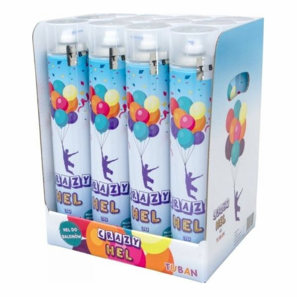 TUBAN Šílený héliový displej 12 kusů