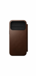 NOMAD pouzdro Modern Leather Folio Magsafe pro iPhone 17 Pro Max - Brown