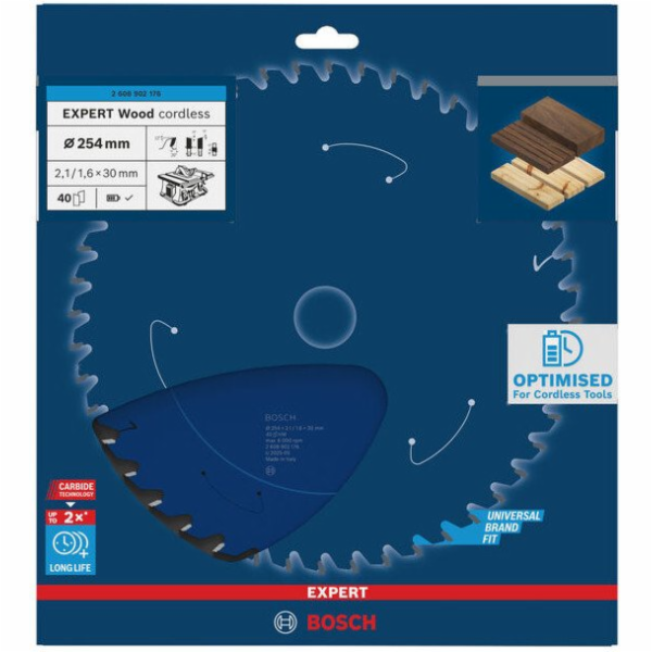 Bosch PILOVÝ KOTOUČ EX WO T 254x30-40