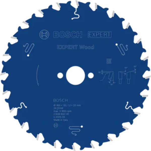 BOSCH PILOVÝ KOTOUČ EX WO H 160x20-24