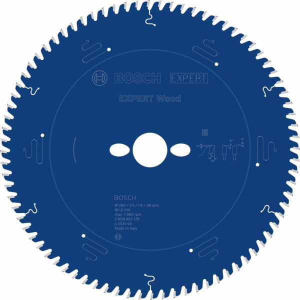 Bosch PILOVÝ KOTOUČ EX WO T 260x30-80