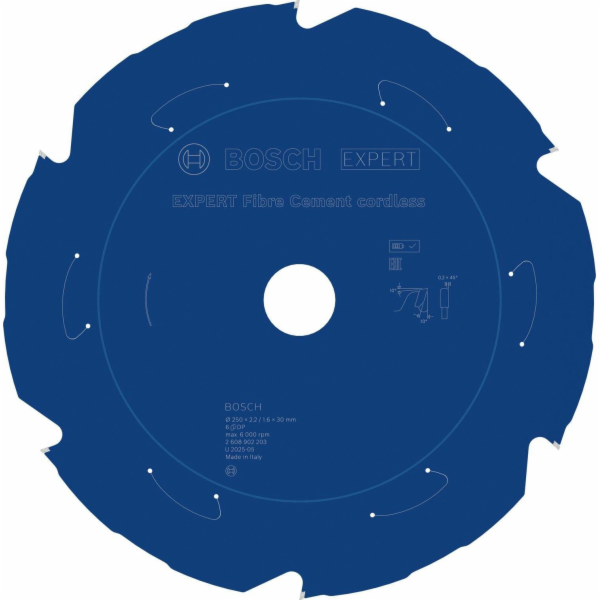 Bosch PILOVÝ KOTOUČ EX FC B 250x30-6