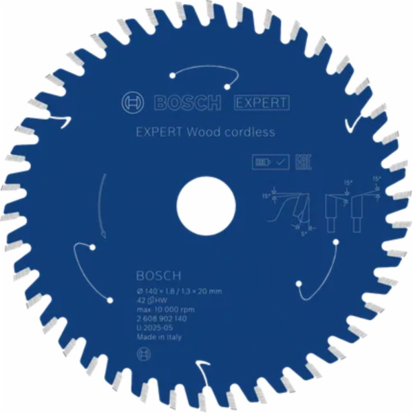 Bosch PILOVÝ KOTOUČ EX WO H 140x20-42