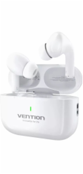 Vention Echo Lite E11 Sluchátka s mikrofonem True Wireless Stereo (TWS) Otevřené ucho (sluchátka) Hovory/hudba USB typu C Bluetooth Bílá