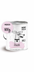PAKA ZWIERZAKA Pepe Duck - vlhké krmivo pro psy - 800g