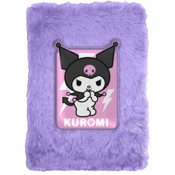 Plyšový zápisník Kuromi