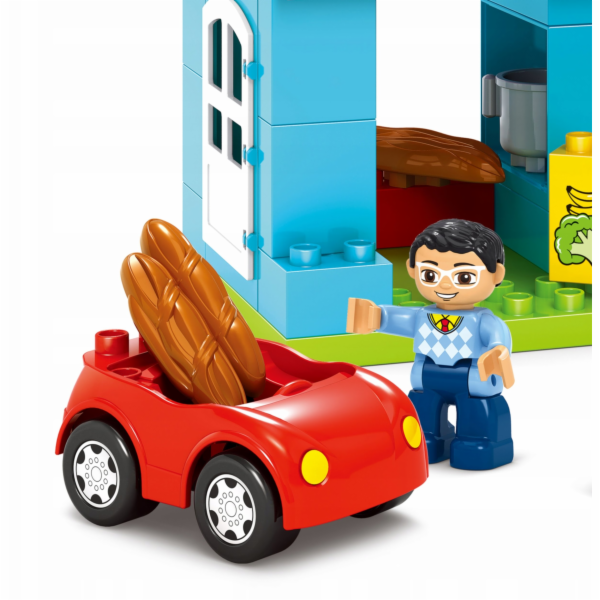 Bounn Stavební kostky Okouzlující rodinný dům 96 dílků