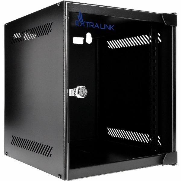 ExtraLink LITE 6U 10 280X310 NÁSTĚNNÁ RACKOVÁ SKŘÍŇ, ČERNÁ