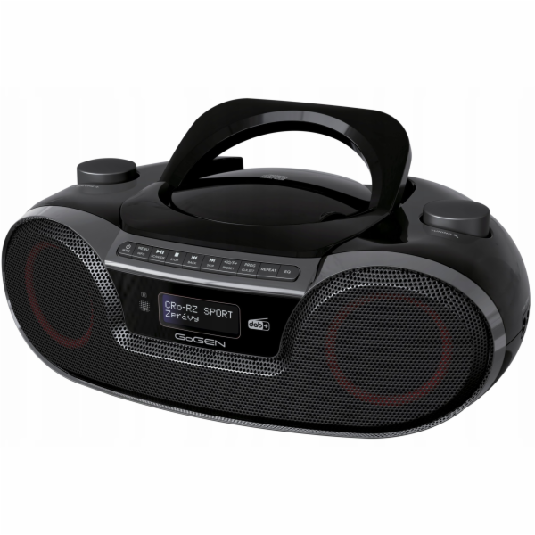 GoGEN Rádiový přehrávač Boombox CDM490BTDABS