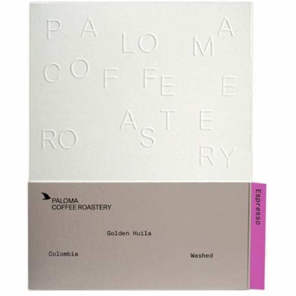 Paloma Colombia Golden Huila kávová zrna 250 g