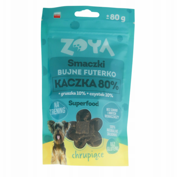 ZOYA Lush coat Duck - pamlsek pro psa - 80g