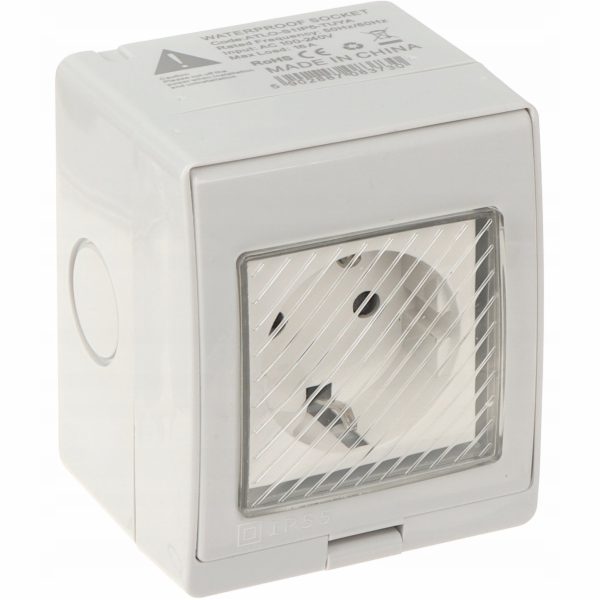 Atlo CHYTRÁ ELEKTRICKÁ ZÁSUVKA S1IP5-SCH-TUYA Wi-Fi, Tuya...