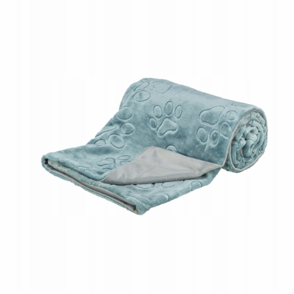 DUKA Barry, deka, pro psa/kočku, měkká plyšová, modrošedá...