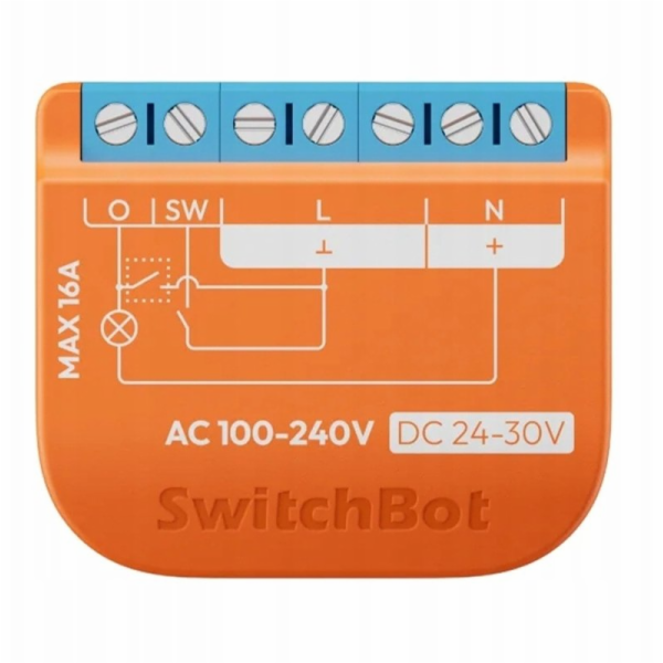 Smart&nbsp;Switch&nbsp;SWITCHBOT&nbsp;W5502310&nbsp;WiFi&nbsp;Matter